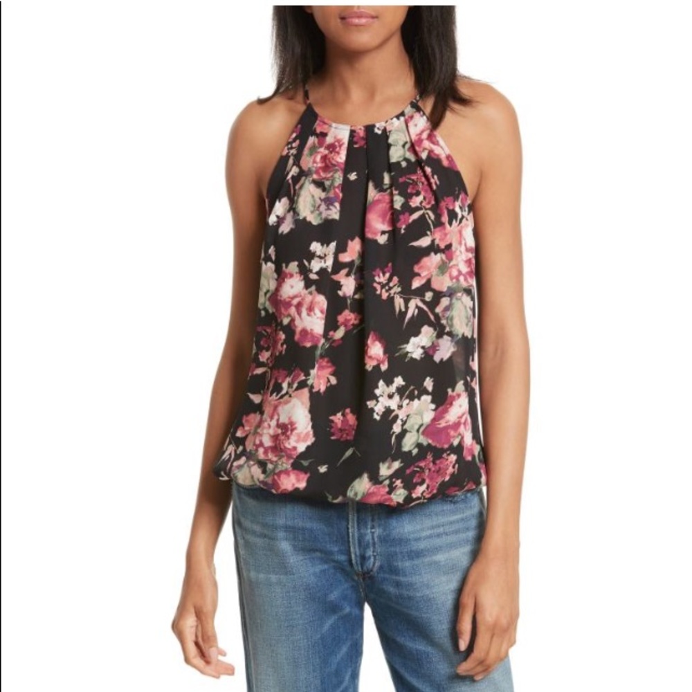 NWOT Joie— Anatase C Floral Sleeveless Silk Top